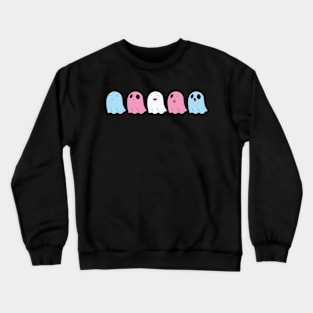 Trans Pride Ghosts Crewneck Sweatshirt